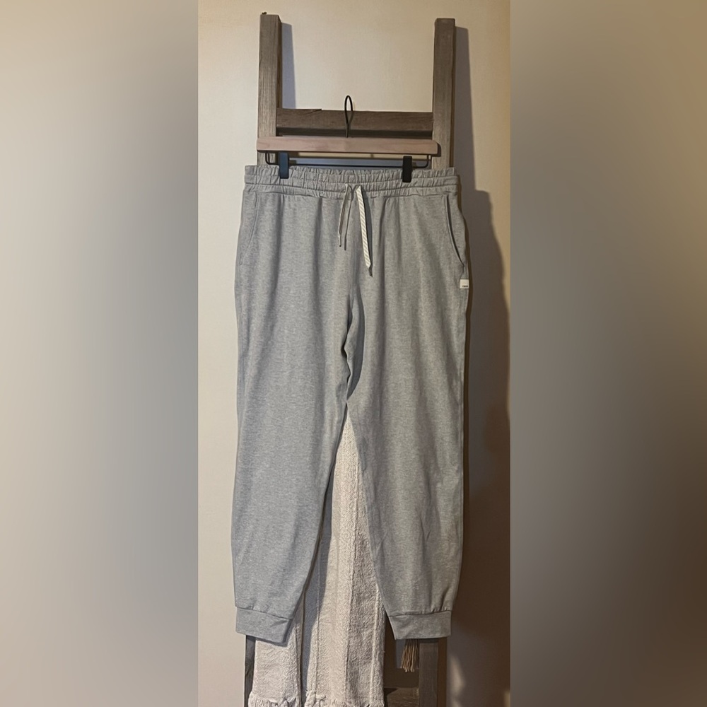 Vuori Performance Jogger Pale Grey Heather size large - Picture 4 of 5